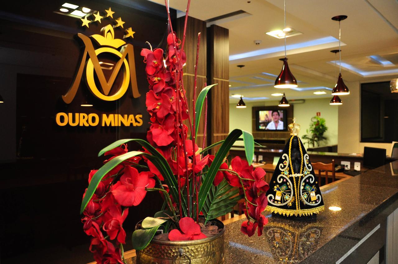 Ouro Minas Plaza Hotel Aparecida  Exterior foto